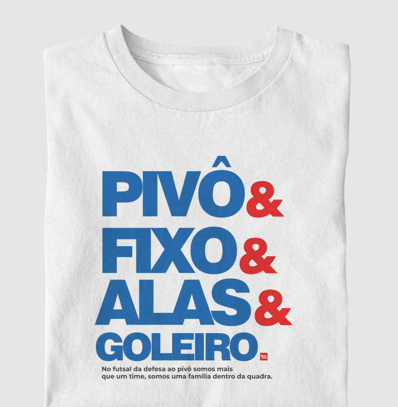 Camiseta FutSal Posições