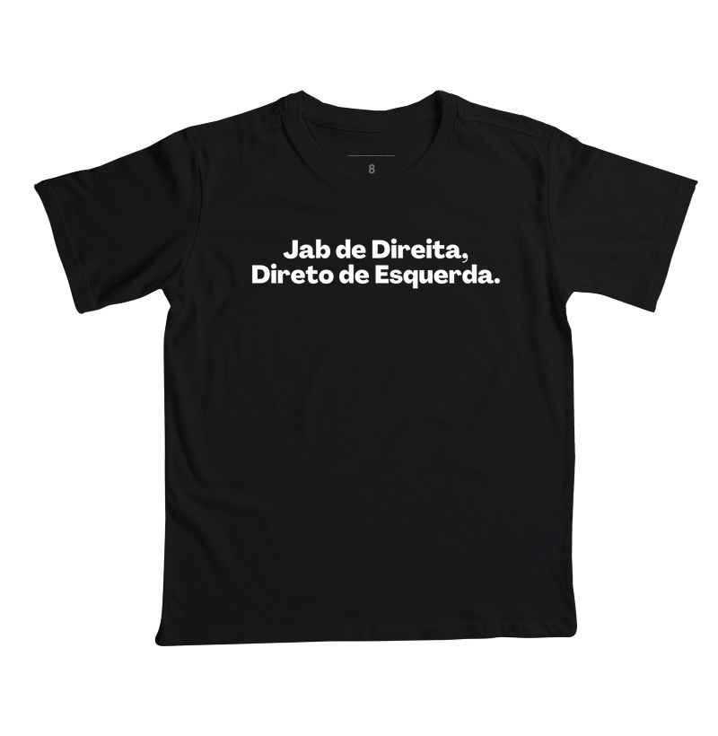 Camiseta Jab&Direto Canhoto - Infantil