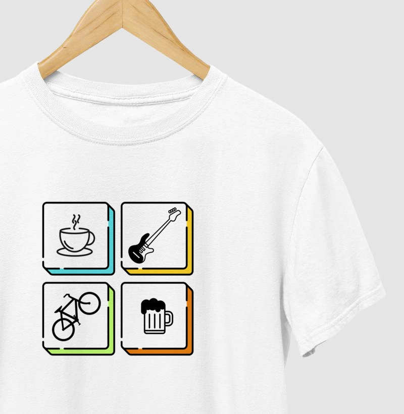 CAFÉ - ROCK - BIKE - CERVEJA