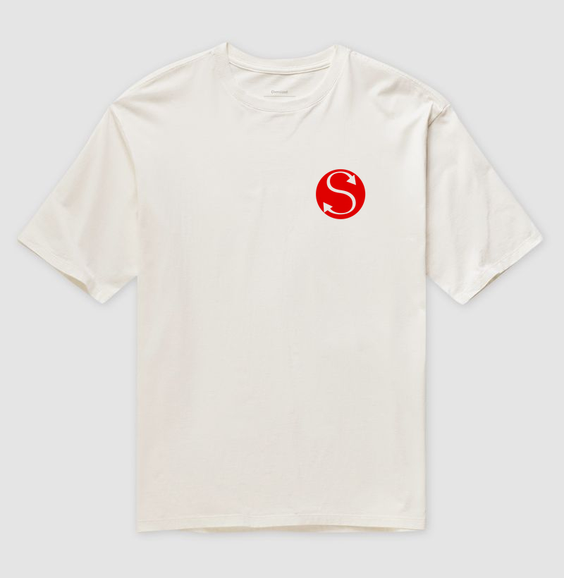 Oversized - S Logo Vermelha