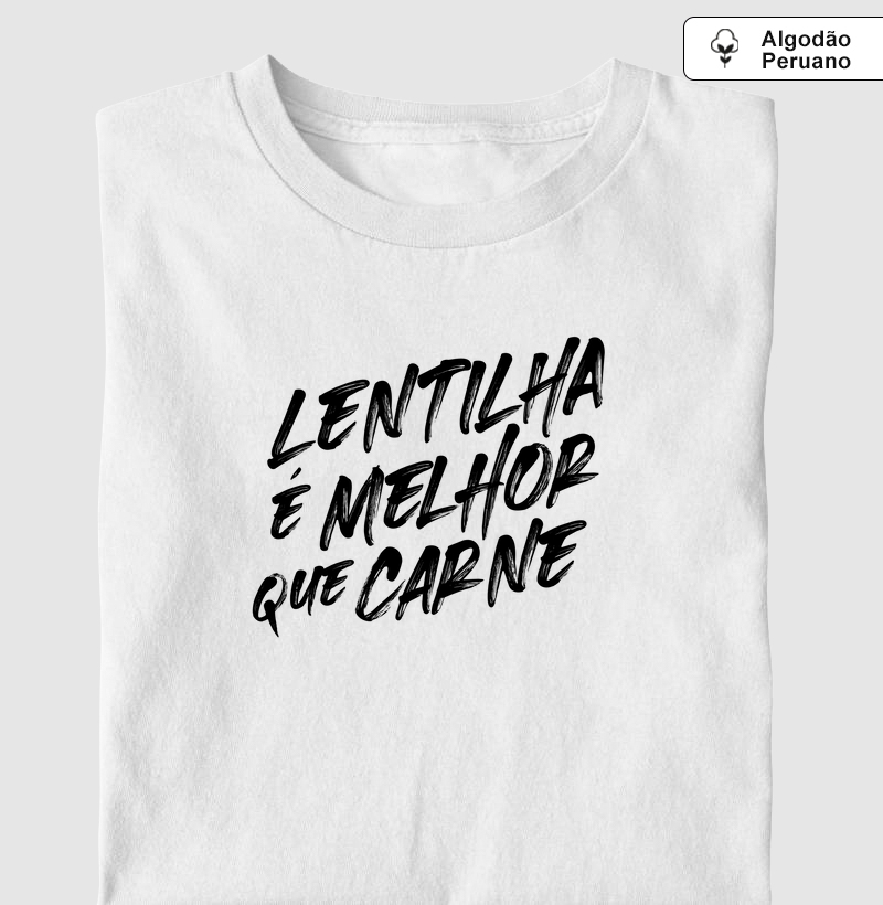 Lentilha é melhor que carne