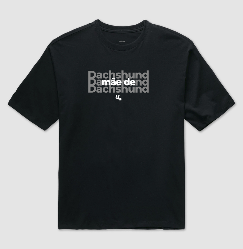 Camiseta Pai e Mãe de Dachshund