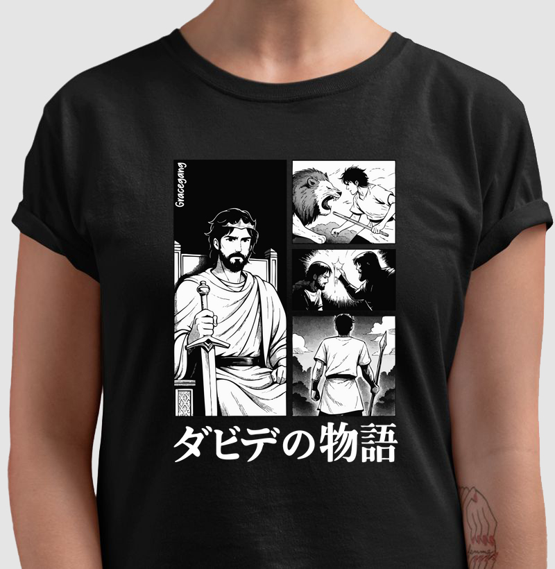 a História de Davi - Anime Style