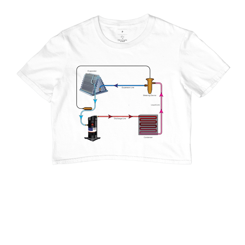 Camiseta Ciclo de Refrigeração