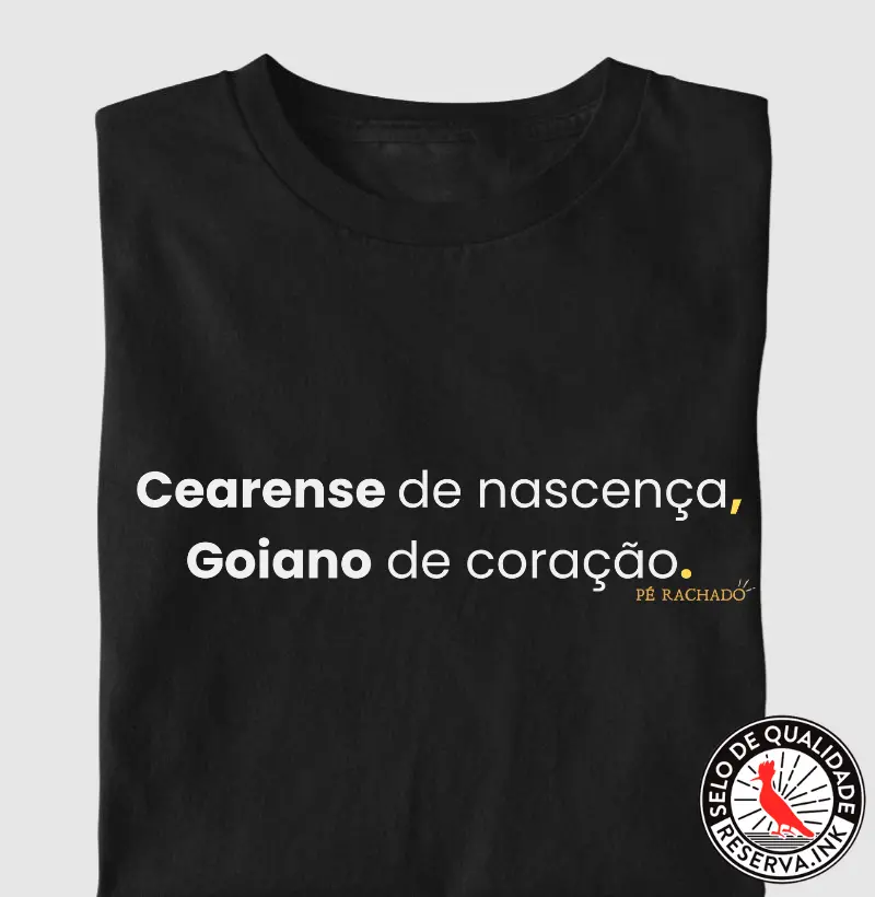 Cearense de nascença, goiano de coração