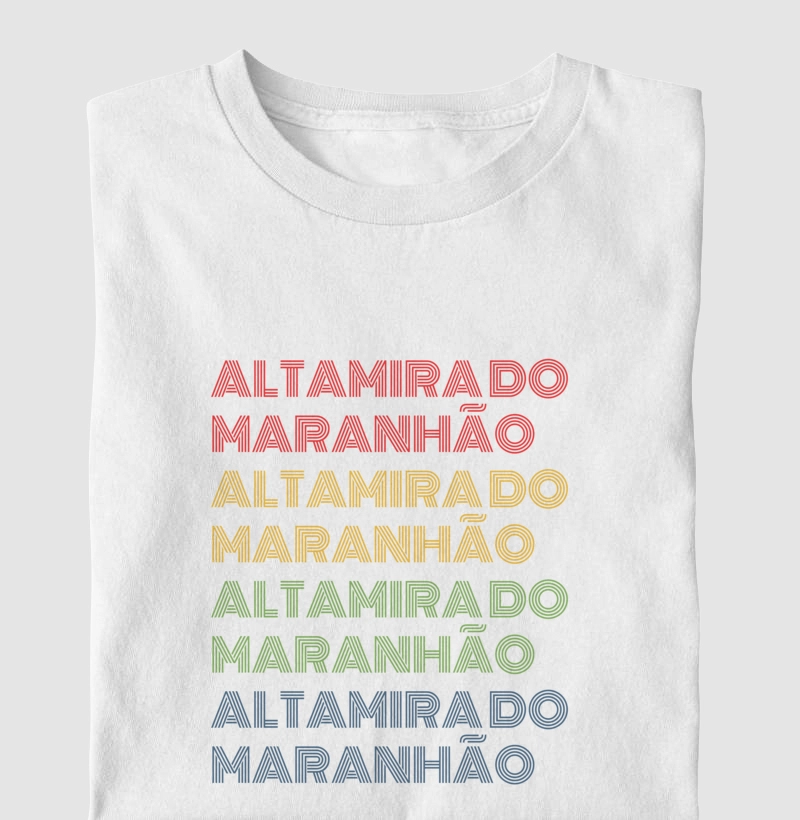 Altamira do Maranhão Letreiro Retrô