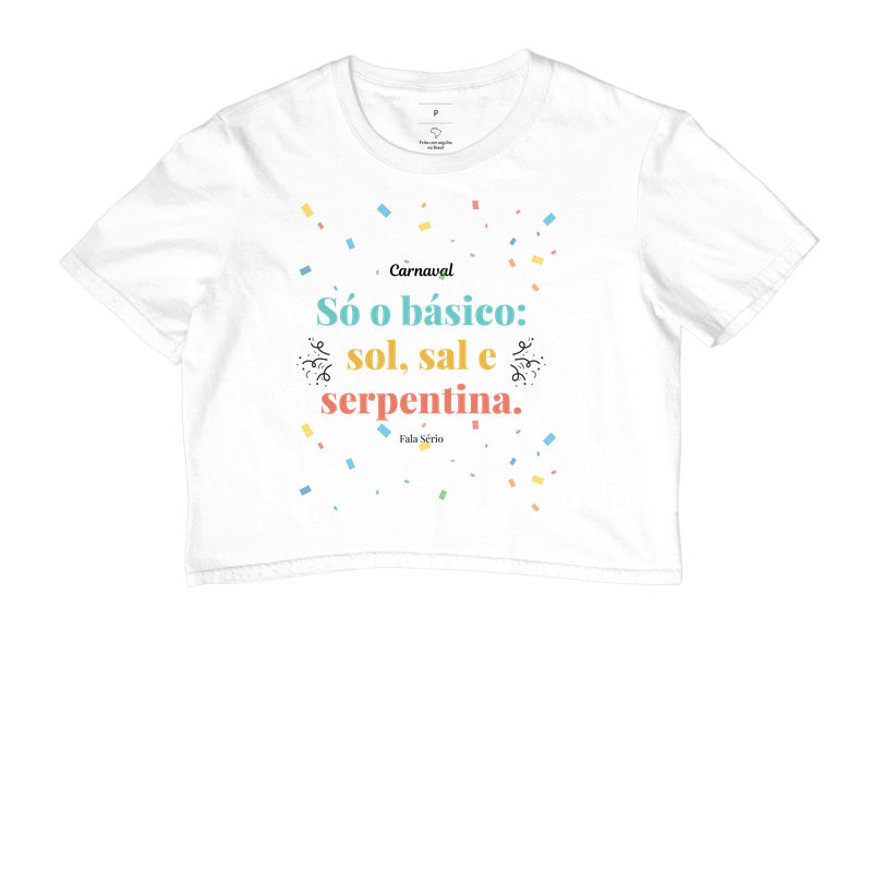 Cropped Sol, Sal e Serpentina