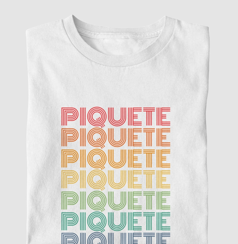 Piquete Letreiro Retrô