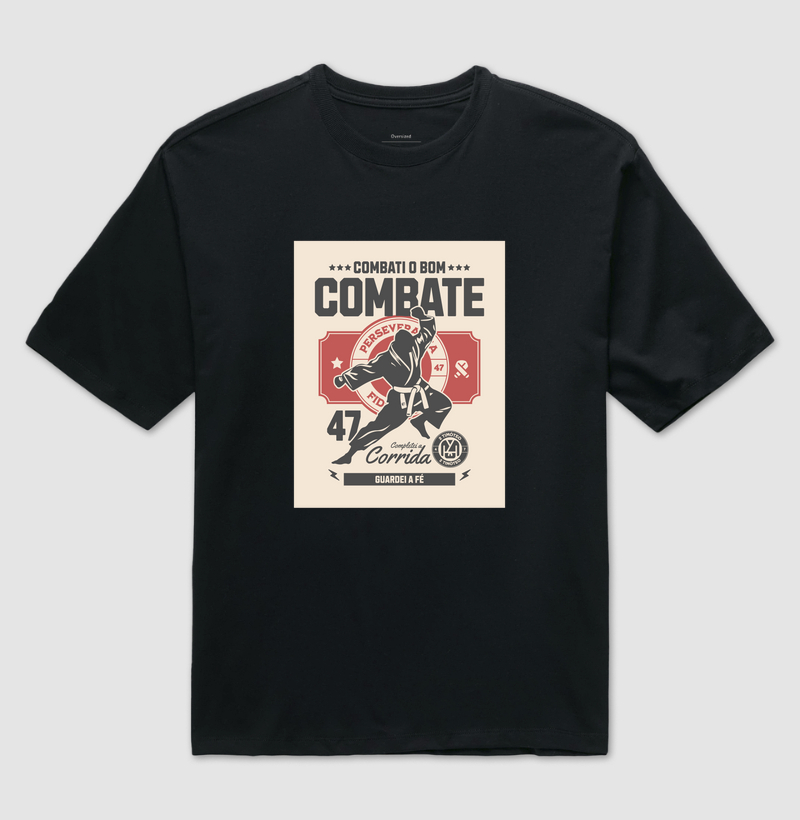 Camiseta - Bom Combate (Lutador)