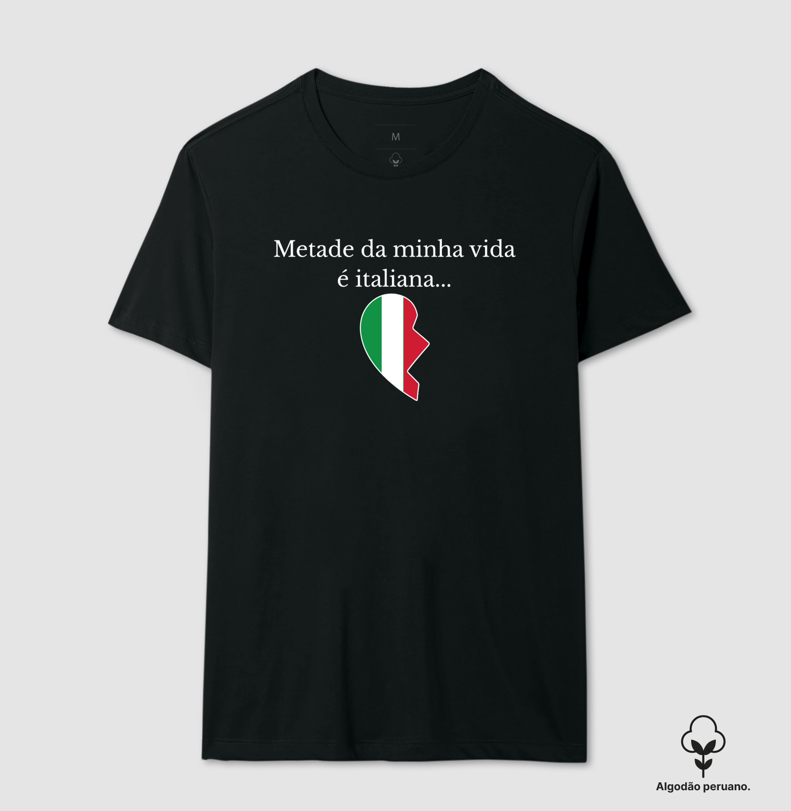 Metade da minha vida é italiana... 