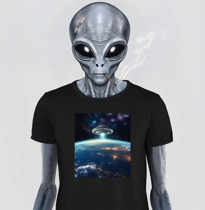 Camiseta Ovni Contato