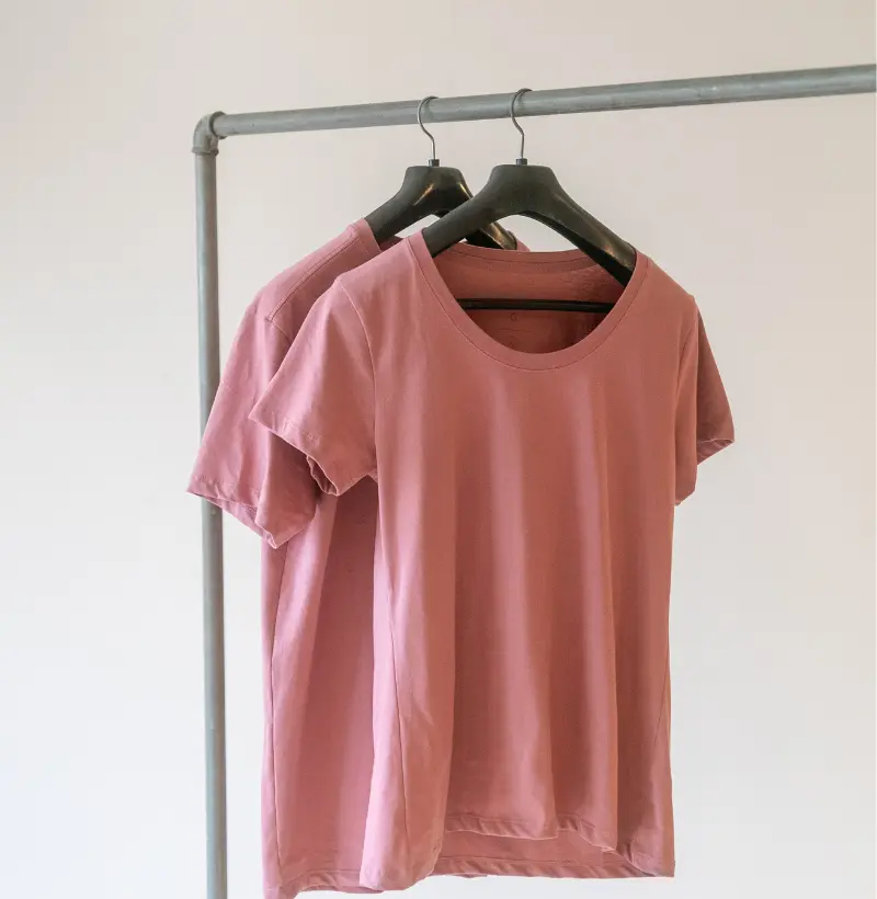 Camiseta Lisa Rosa