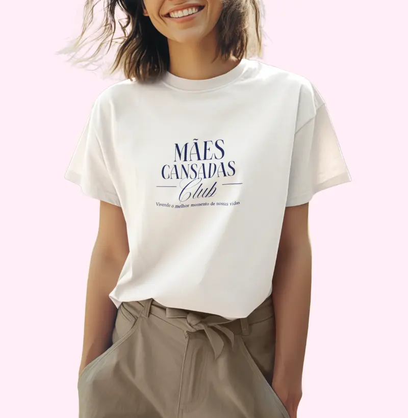Mães cansadas club (azul)