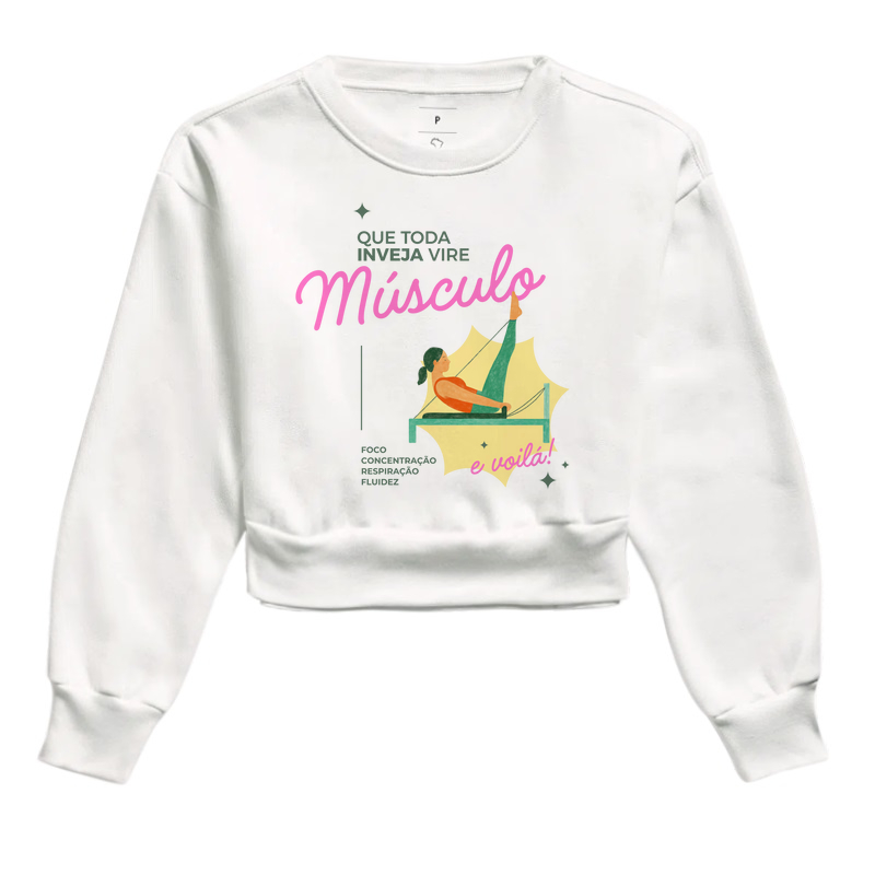 Que toda inveja vire músculo.