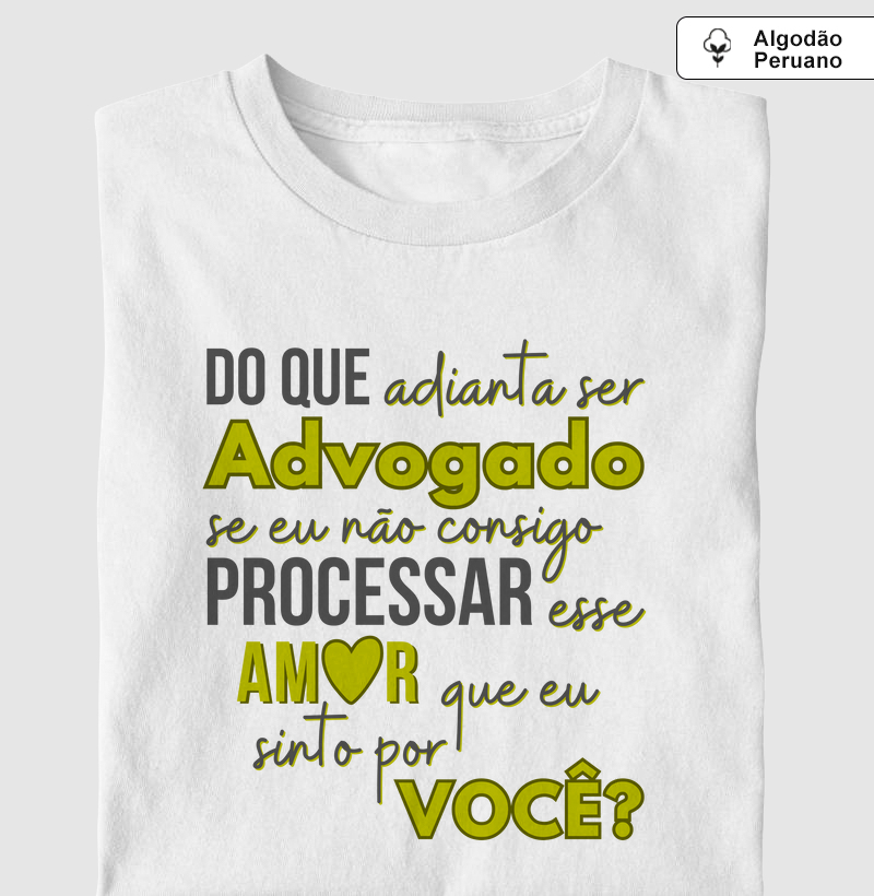 ADVOGADO, não consigo processar esse amor (ADV)