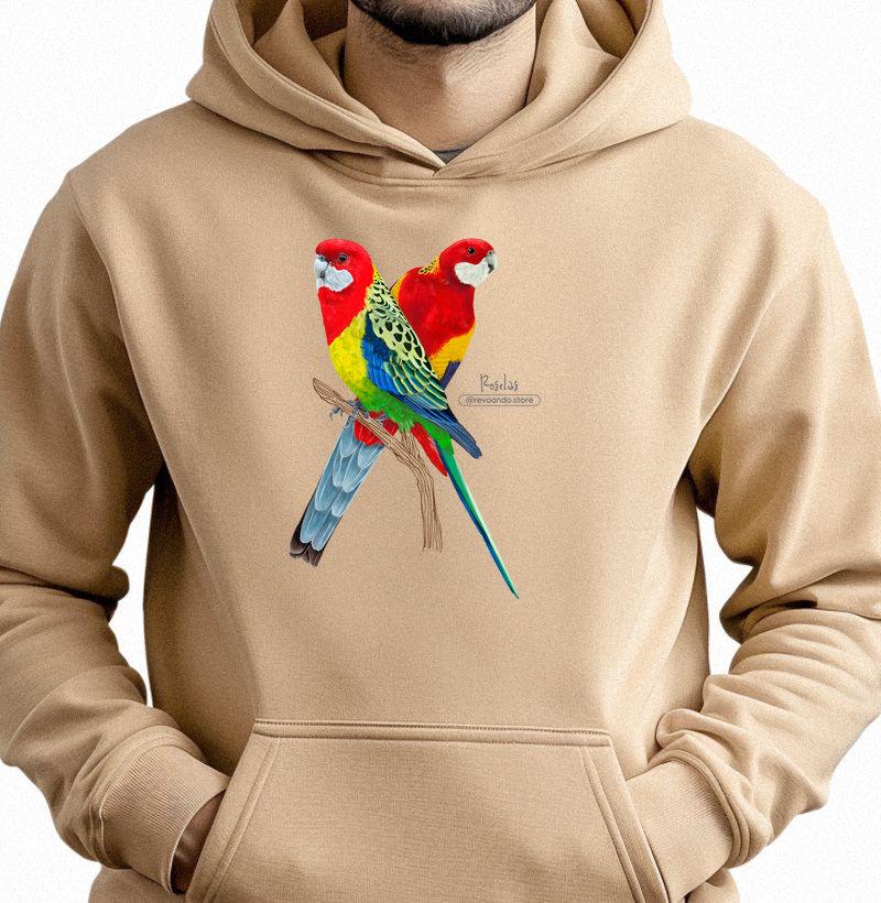 Love Friends - Roselas - Moletom Hoodie