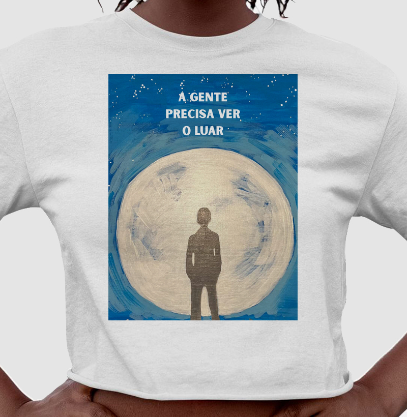 Camiseta Gilberto Gil - A gente precisa ver o luar