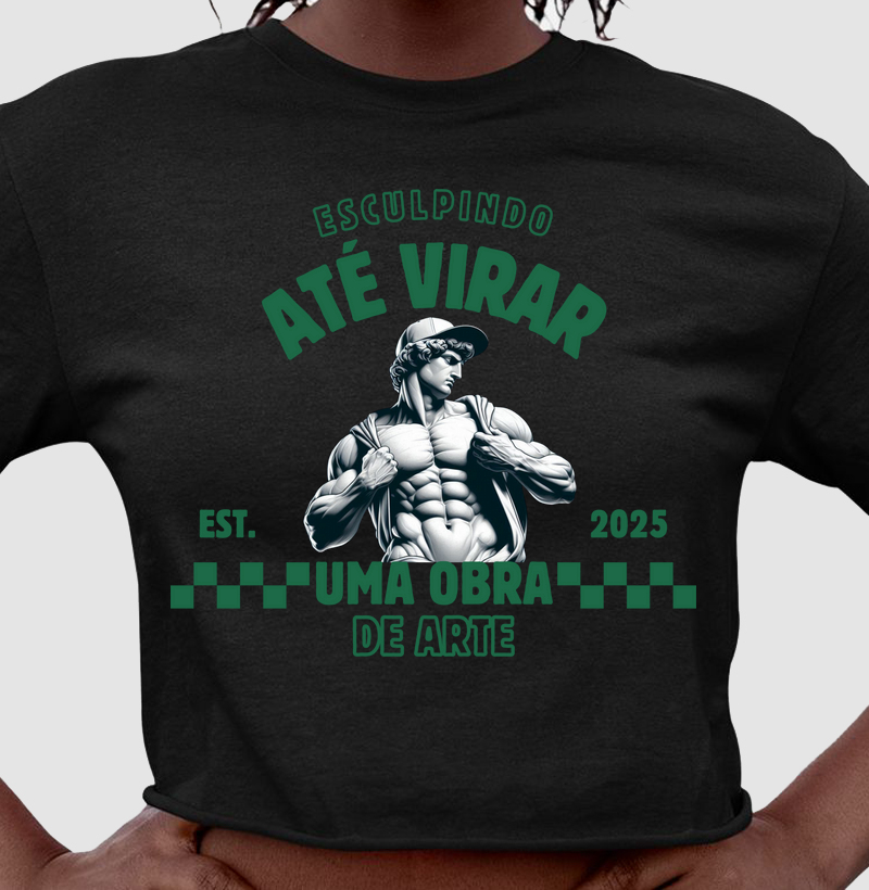 Esculpindo até virar uma obra de arte