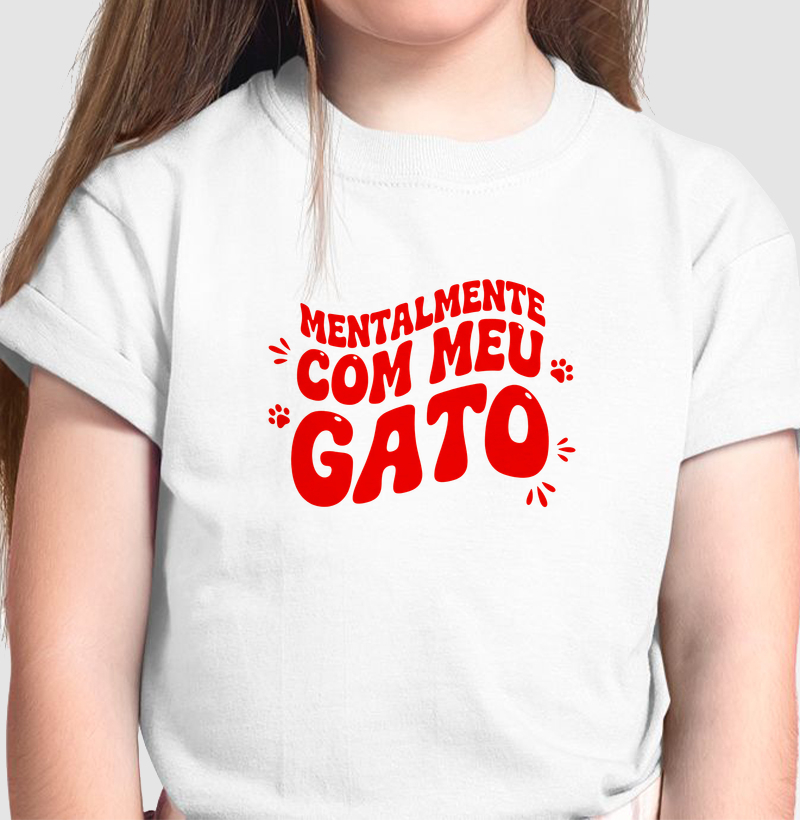 Mentalmente com meu gato