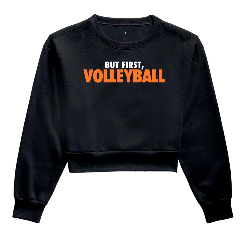 But first, volleyball