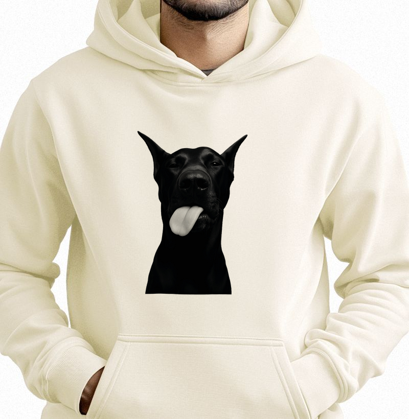 Moletom com Capuz Doberman