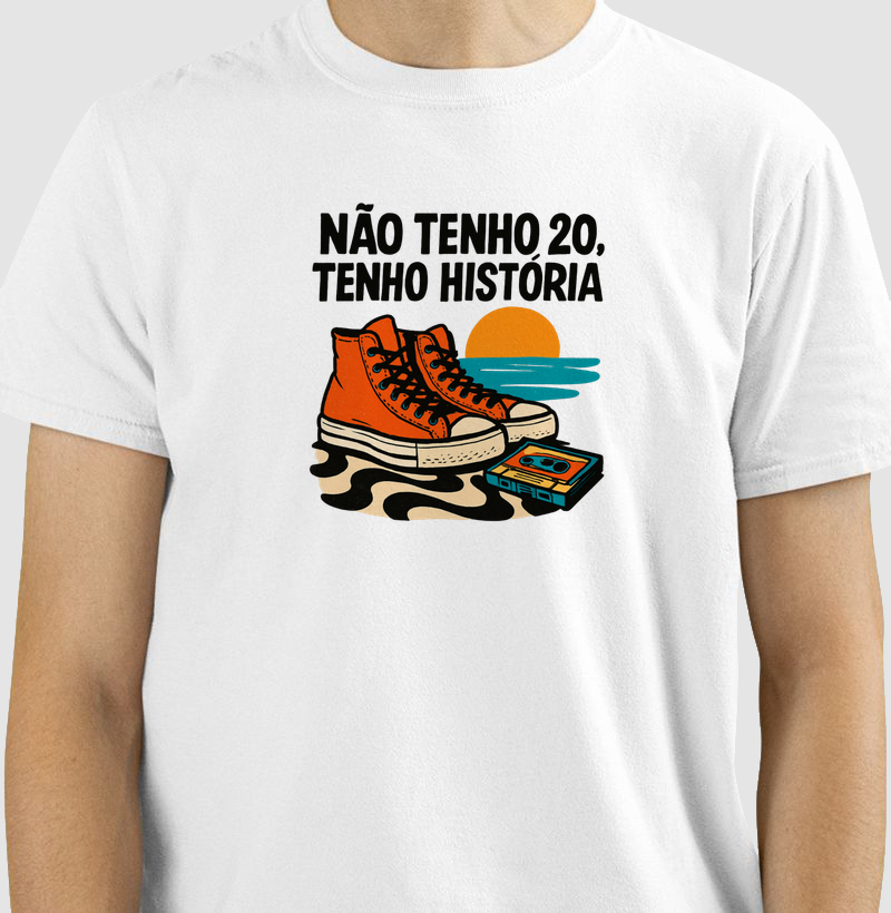Camiseta Tenho História | Posto80