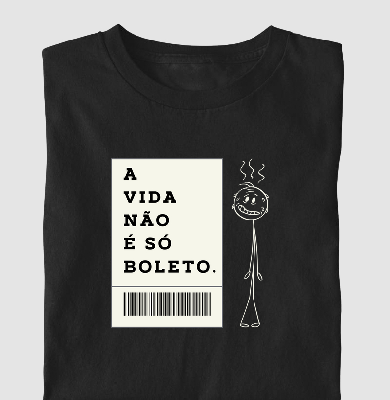 Boletos - Tshirt Escura
