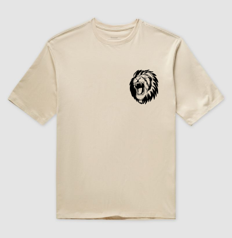 Camiseta Animalis Rei da Selva 100% Algodão