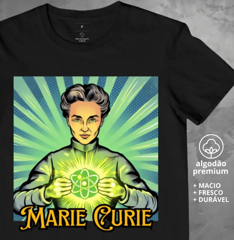 Camiseta Marie Curie