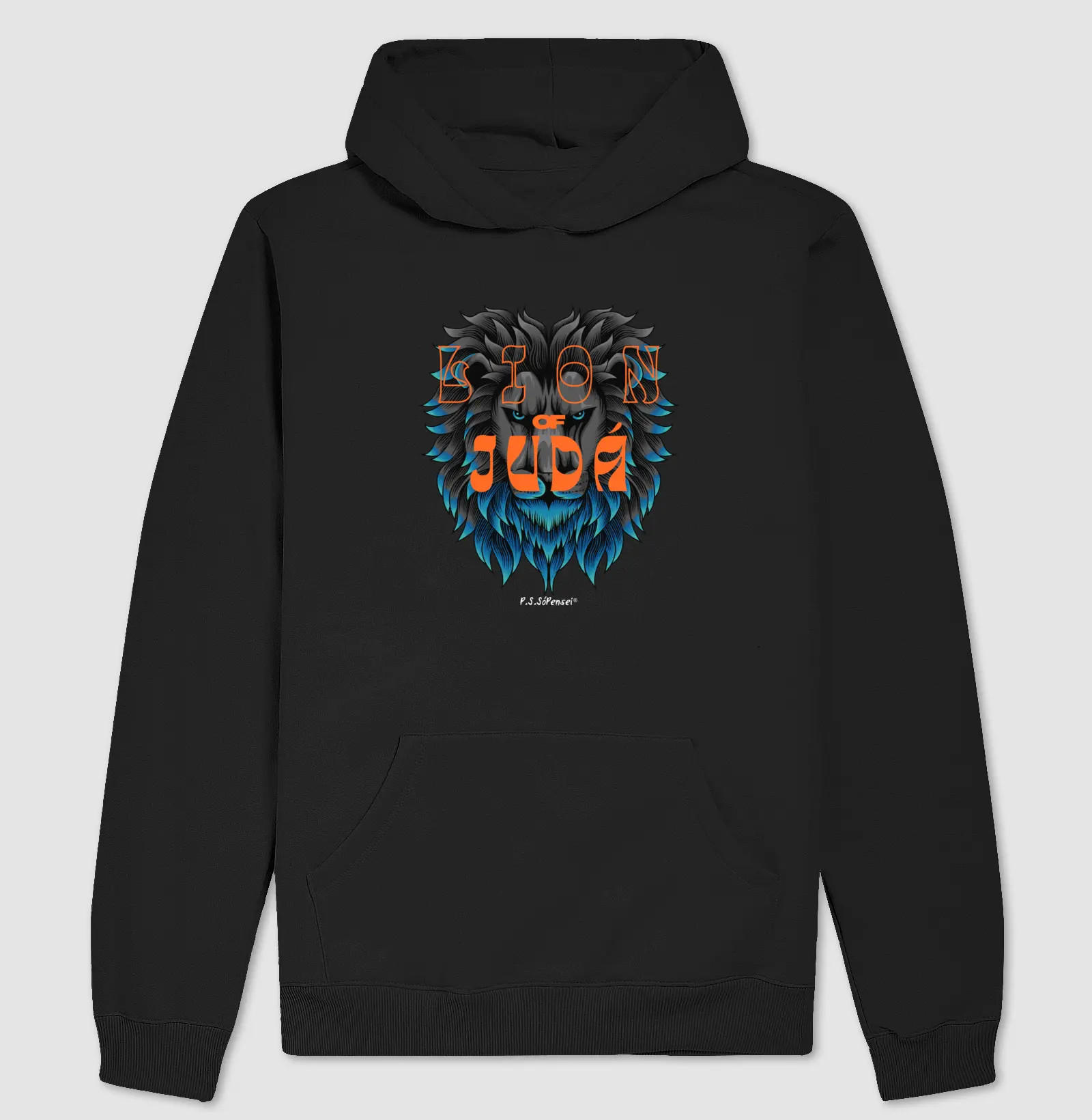  Hoddie Lion Of Judá / Leão de Judá