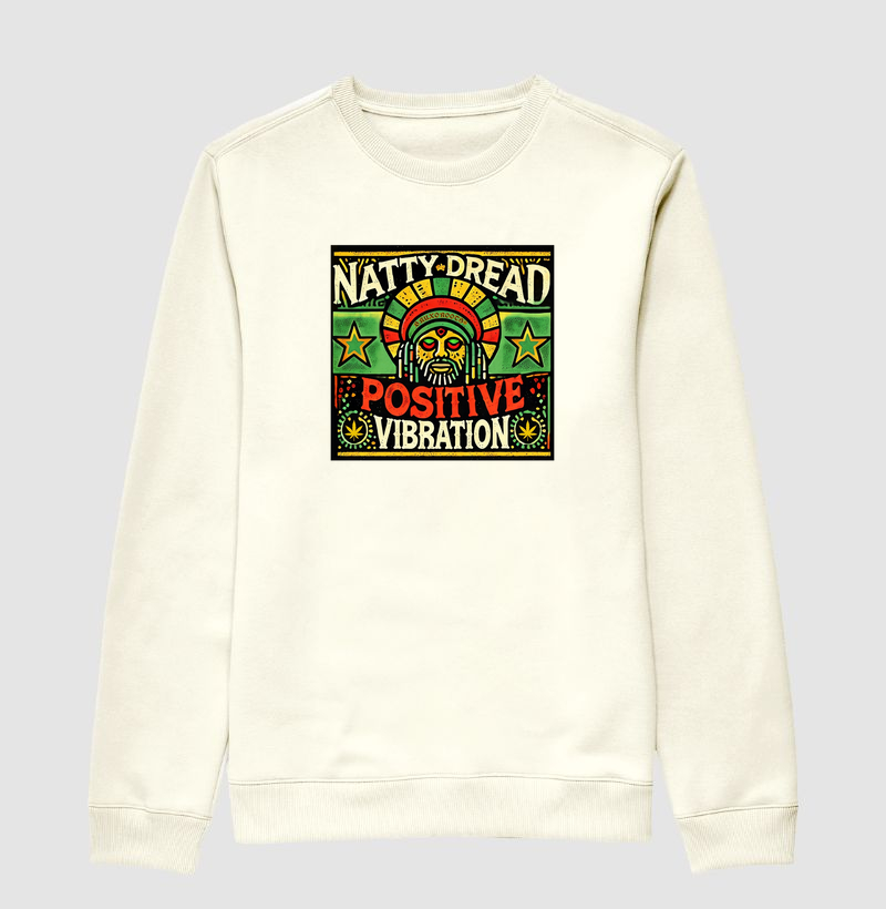 Suéter Moletom Natty Dread Positive Vibration