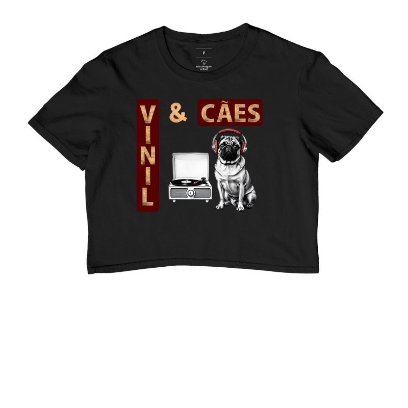 VINIL E CÃES - PUG