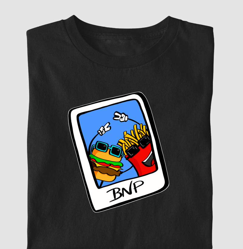 Camiseta Infantil  BNP - Polaroid BNP