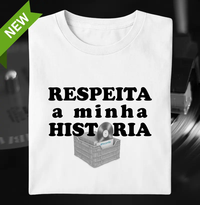 Camiseta Respeita Minha História
