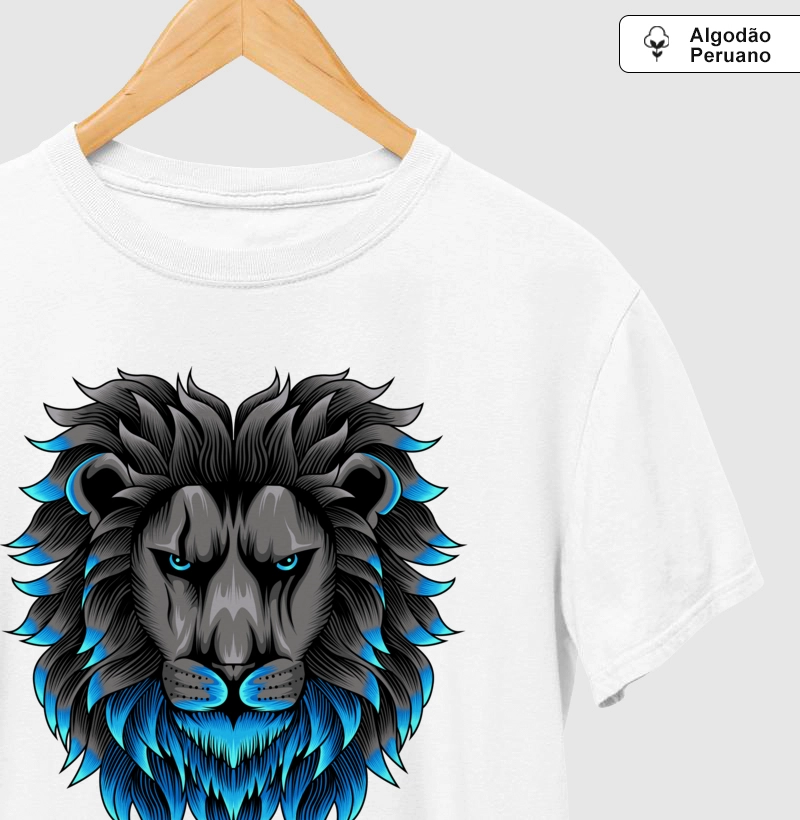  Leão azul