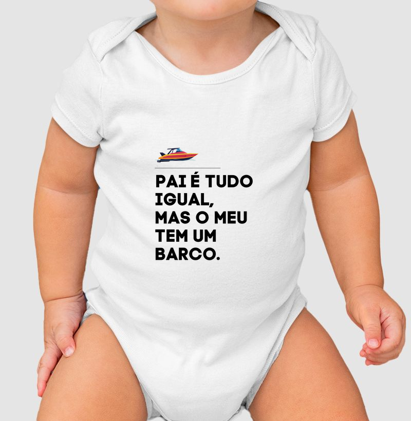 Pai com barco - Body