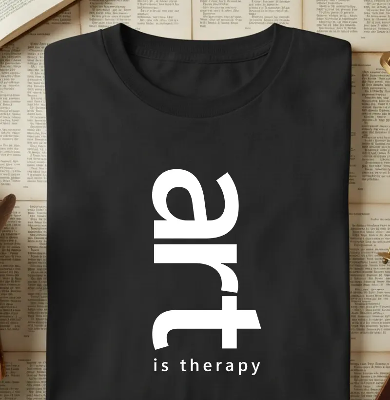 Camiseta - Art is Therapy