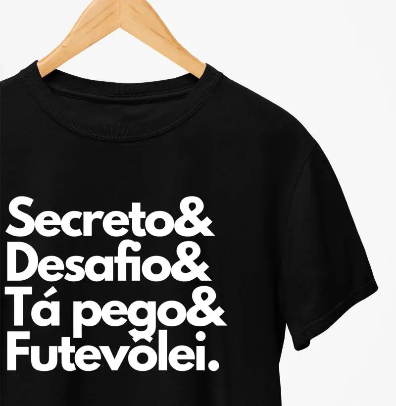 Secreto, Desafio, Tá pego e Futevôlei.