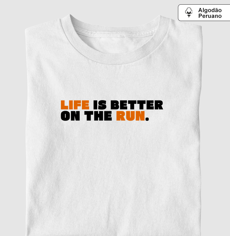 Camiseta Fawk - Life is better.b