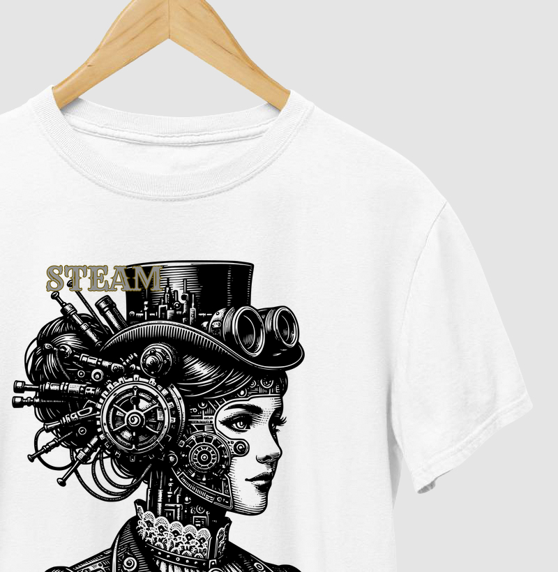 Camiseta STEAMPUNK - Steam Style