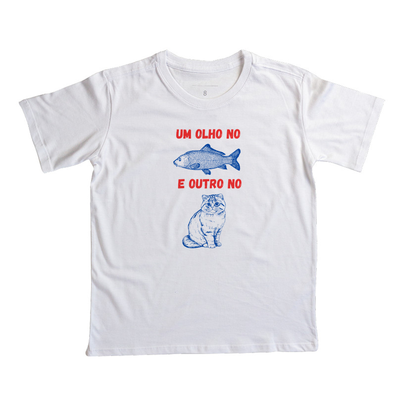 Um olho no peixe e outro no gato