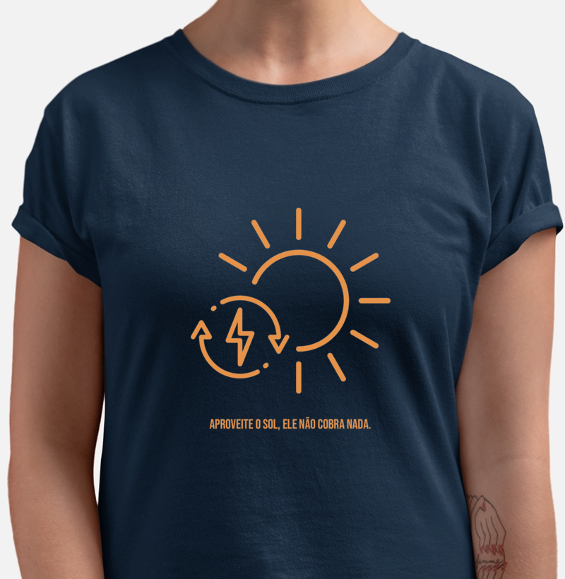 Camiseta Sol e Energia