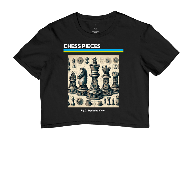 Chess Pieces - Exploded View