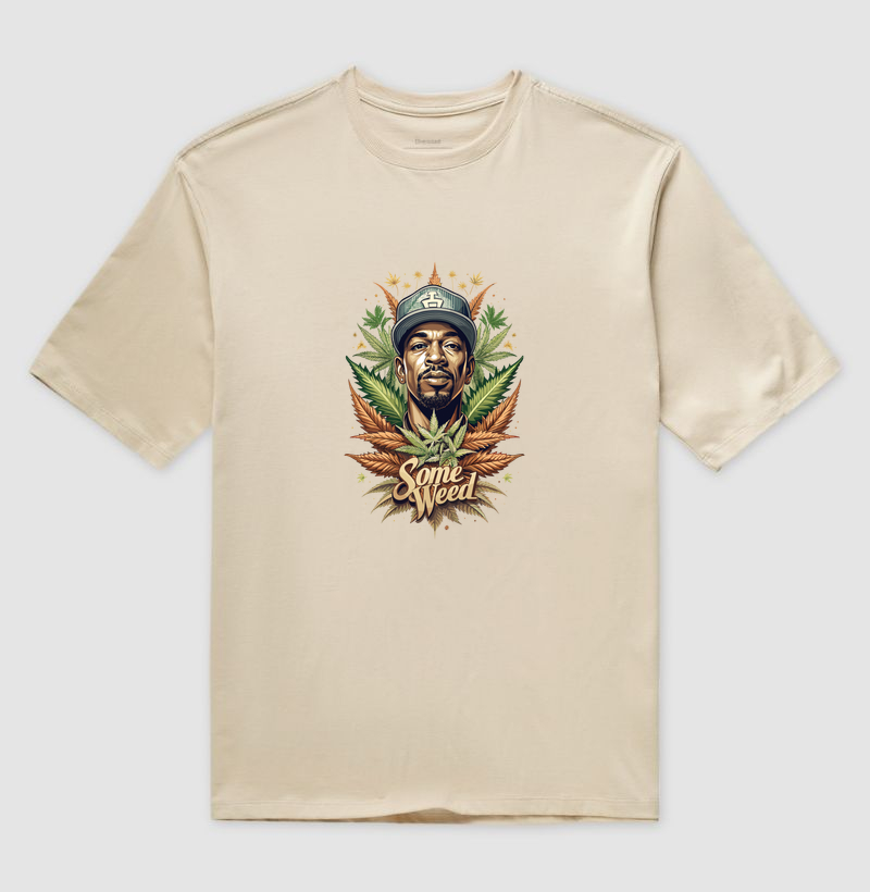 Camiseta Oversized Some Weed