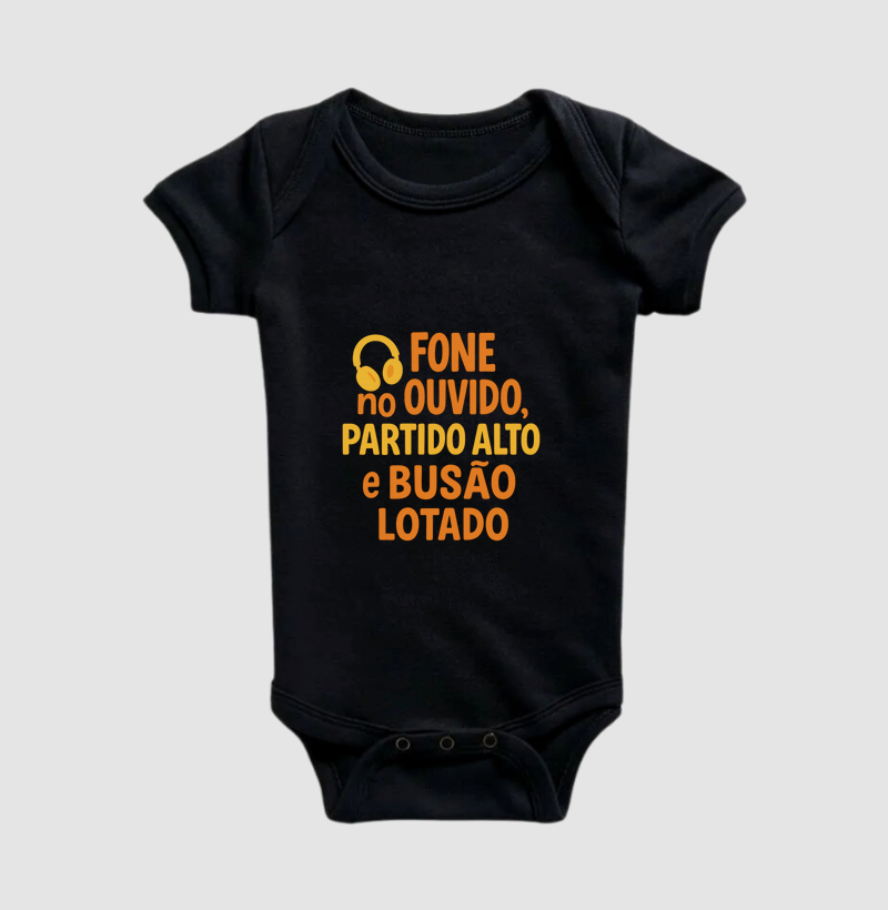 Camisa Fone de Ouvido