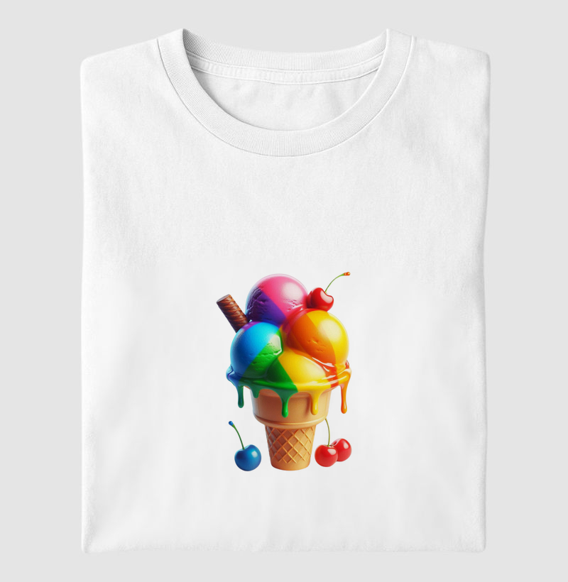 Camiseta Sorvete color 