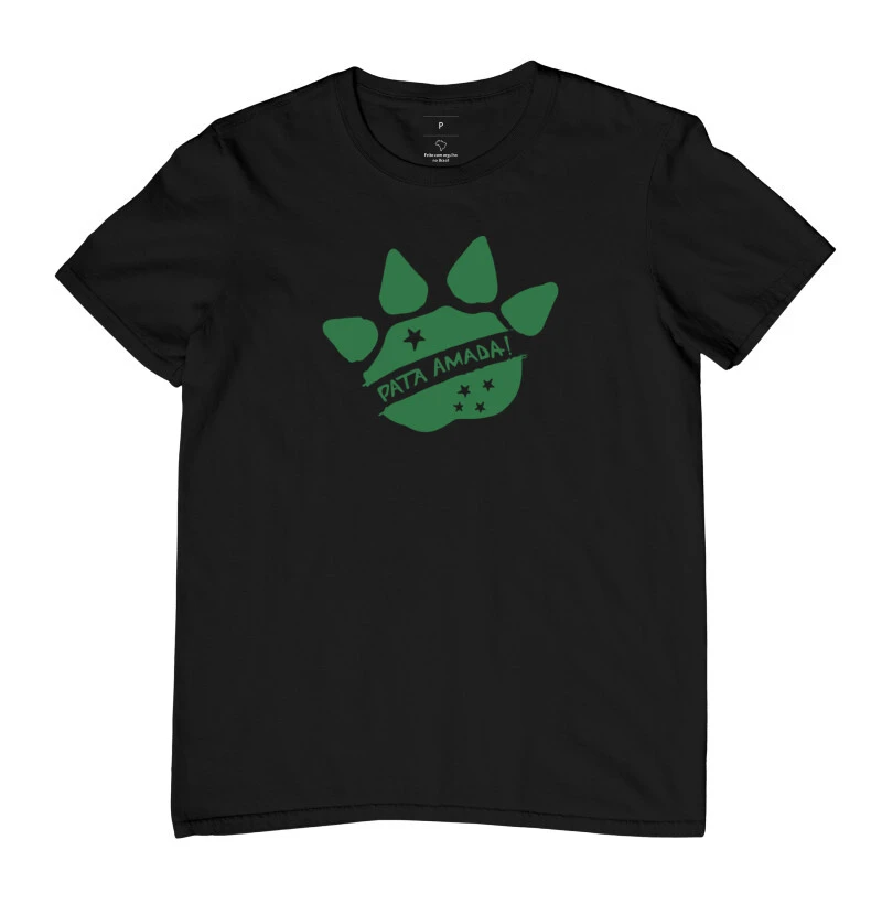 Camiseta Masculina Camaleão Pata Amada