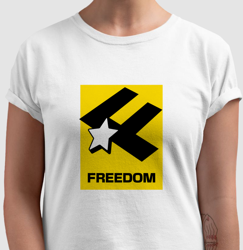 Freedom: Camiseta - Liberdade com Estilo