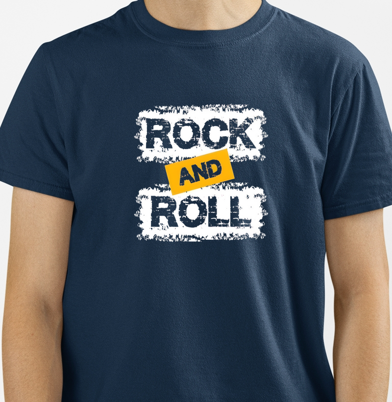 Camiseta Rock and Roll