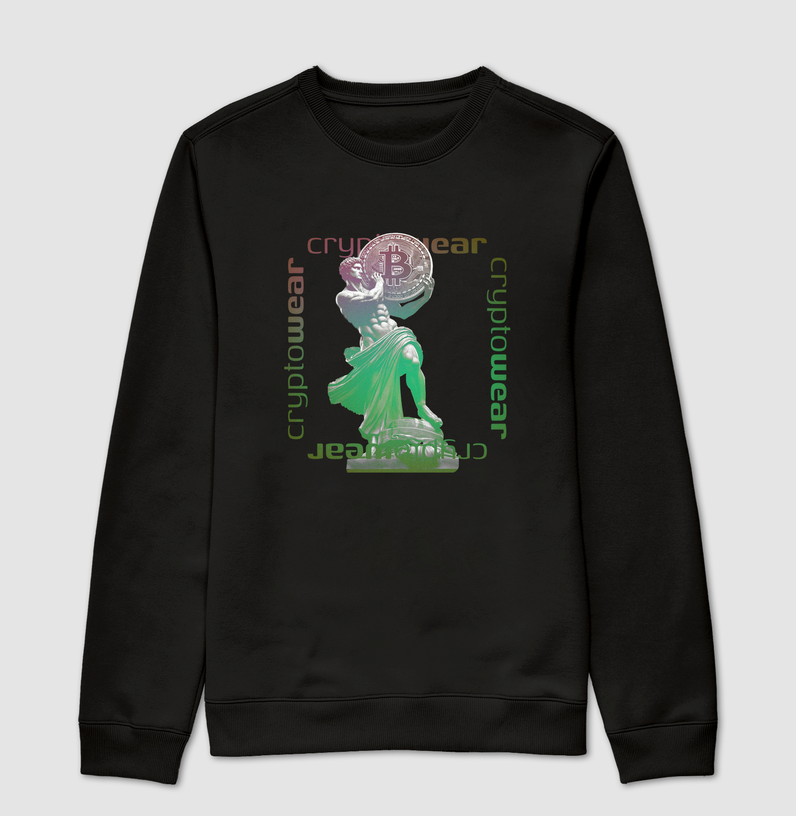 Camisa Bitcoin Arte Grega 4